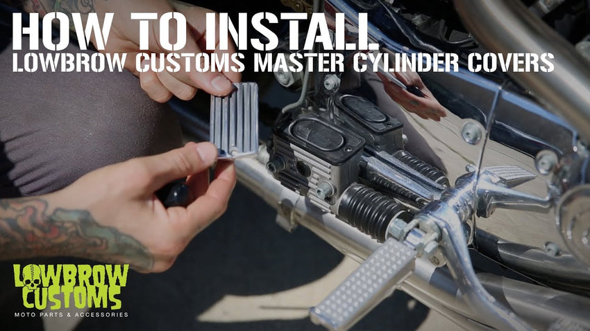 How To Install Lowbrow Customs Master Cylinder Covers