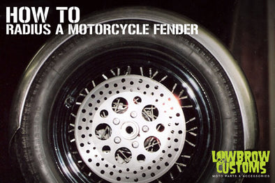 How to radius a motorcycle fender - Lowbrow Customs