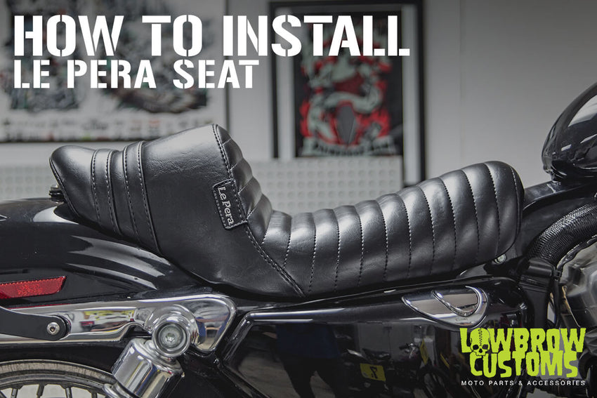 how to install: Custom Le Pera Seat On Harley-Davidson Sportster
