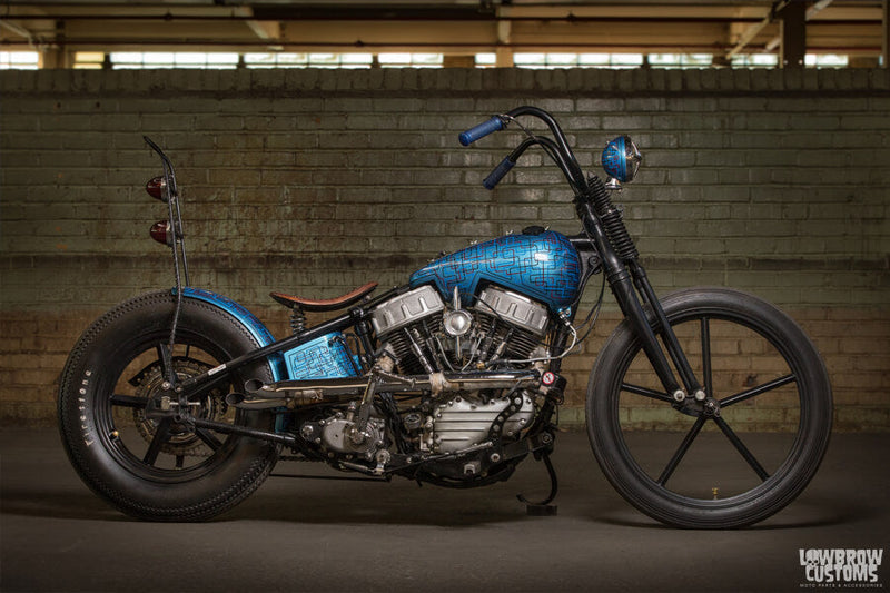 Lowbrow Spotlight: Marty Helverson's "Maggie" 1948 Harley-Davidson Panhead - Lowbrow Customs