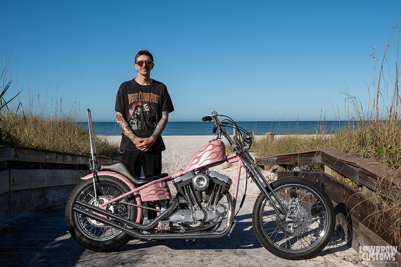Meet Taylor Nagel And His 1998 Harley-Davidson XL 1200 Sportster Chopper