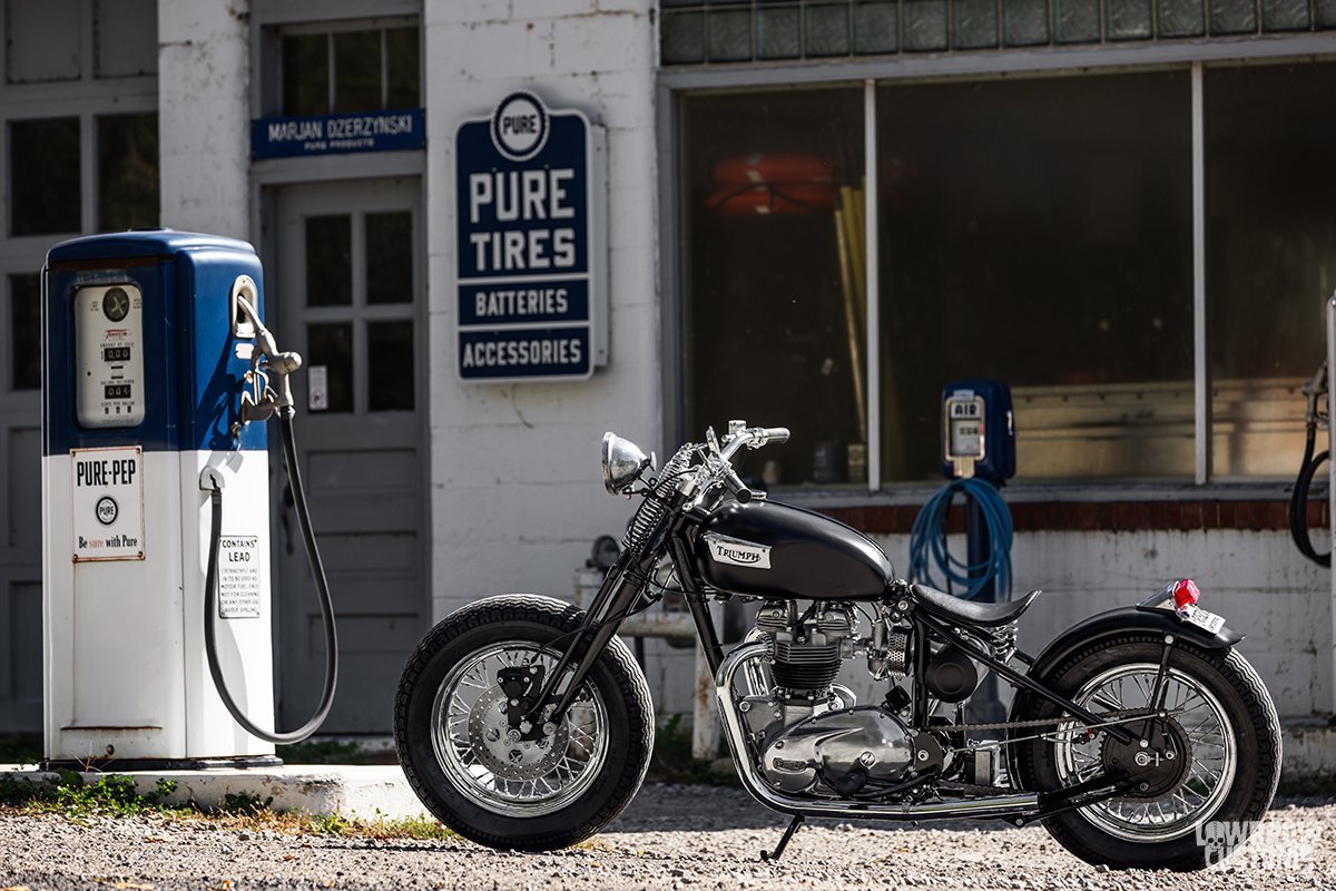 BUCO SCOT ビンテージ 60’s Harley Triumph BSA Todd Muller's 1966 Triumph Custom Harley Springer Chopper