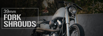 39mm Fork Shrouds for Harley-Davidson Sportsters