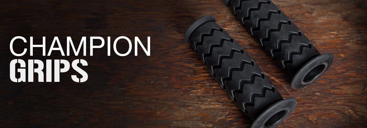 Champion Motorcycle Grips for Custom Motorcycles