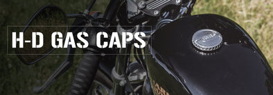 Lowbrow Customs Gas Caps for Harley-Davidson Motorcycles