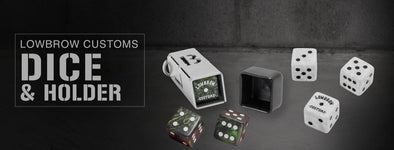 Lowbrow Customs Dice and Dice Holder Keychain Kits