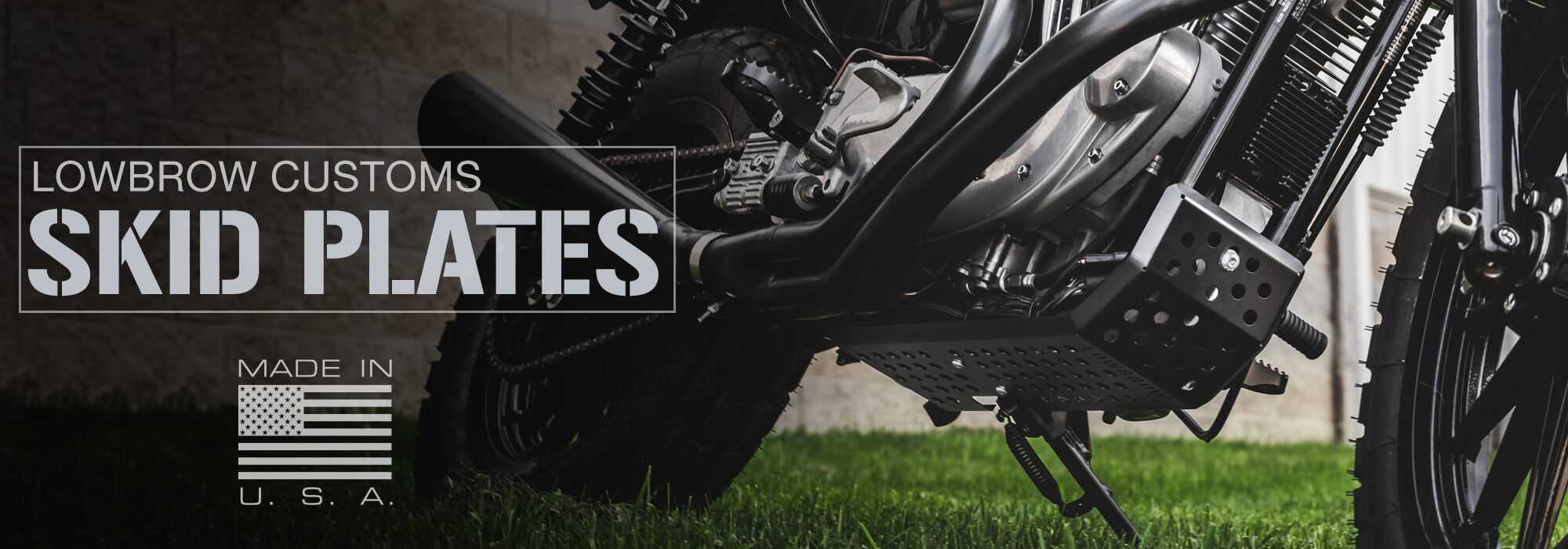 Harley Sportster Skid Plates By Lowbrow Customs