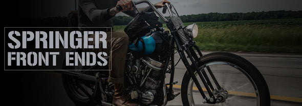 Custom Motorcycle Springer Forks: Premium Front End Parts for Your Ride ...