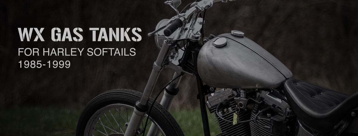 WX Gas Tanks For 1985-1999 Harley Softails – Lowbrow Customs