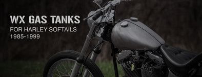 WX Gas Tanks For 1985-1999 Harley Softails