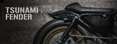 Lowbrow Customs Tsunami Fenders for Harley-Davidson Sportsters