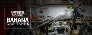Lowbrow Customs Banana Gas Tanks