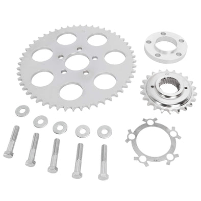 Belt to Chain Conversion Kit Harley 1200 Sportster 2004 & up - Chrome Sprocket