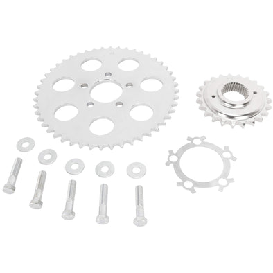 Belt to Chain Conversion Kit Harley 1200 Sportster 1995-2003 - Chrome Sprocket