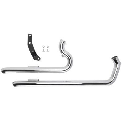 Shotgun Exhaust Pipes 2004-21 Harley-Davidson Sportster XL Chrome