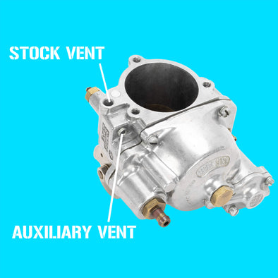 Louvered Air Cleaner for S&S Super E / G Carburetors - Black