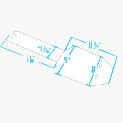 Chopper Seat Pan Kit