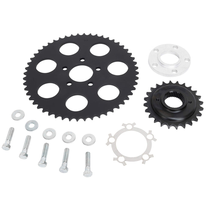 Belt to Chain Conversion Kit Harley-Davidson Dyna 1994-99 - Black Sprocket
