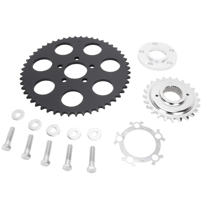 Belt to Chain Conversion Kit Harley-Davidson Dyna 1994-99 - Black Sprocket
