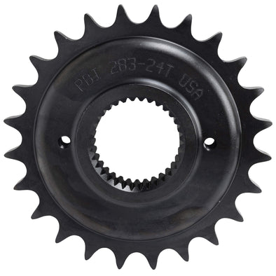 Belt to Chain Conversion Kit Harley-Davidson Dyna 2000-05 Spoked Wheels - Black Sprocket