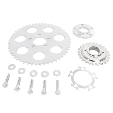 Belt to Chain Conversion Kit Harley-Davidson Dyna 1994-99 - Chrome Sprocket