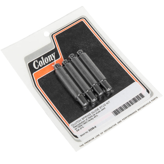 #3338-4 Clutch Spring Guide Stud Kit 1934-1940 Harley-Davidson 45s