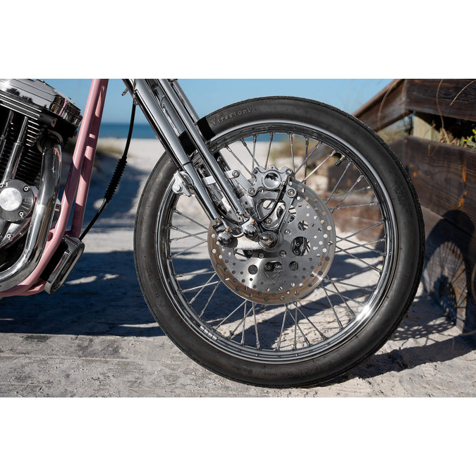 Dual Piston Brake Caliper - Chrome