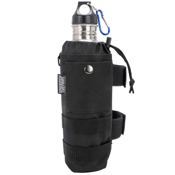 Stainless Steel Water Bottle and Black Carrier 2.0 Combo - Save $2.95!