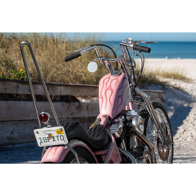 Frisco Mount Sportster Gas Tank - Narrow - Bayonet Filler - 2.1 gallon