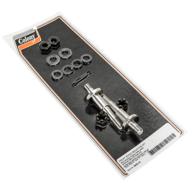 #3433-14 Front Stand Mount Kit 1925-1929 Harley-Davidson 61"/74" Twins/J/JD - Nickle Plated