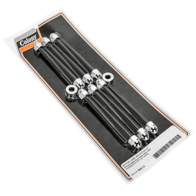 #3440-12 Motor Case Mounting Kit 2017-Up Harley-Davidson Touring Models - Chrome Plated