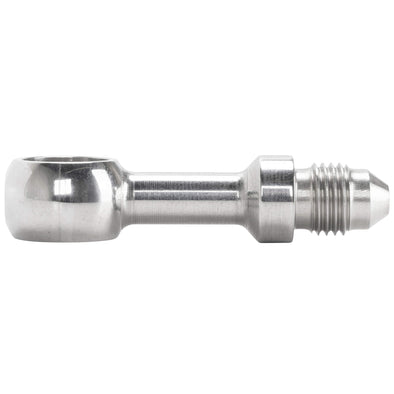 P592-03-04C P592-03-04CH Straight 7/16 inch Banjo Fitting - Stainless Steel