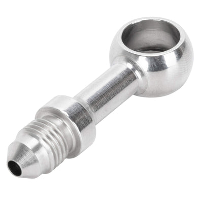 P592-03-04C P592-03-04CH Straight 7/16 inch Banjo Fitting - Stainless Steel