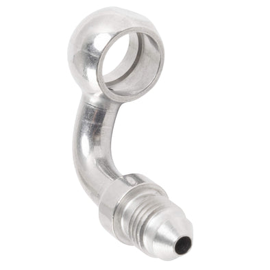 P599-03-04C 90 Degree 7/16 inch Banjo Fitting - Stainless Steel