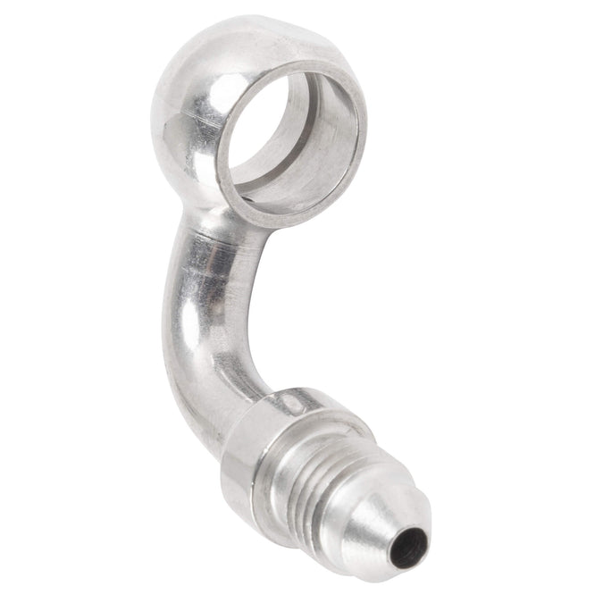 P599-03-04C 90 Degree 7/16 inch Banjo Fitting - Stainless Steel