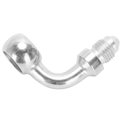 P599-03-04C 90 Degree 7/16 inch Banjo Fitting - Stainless Steel