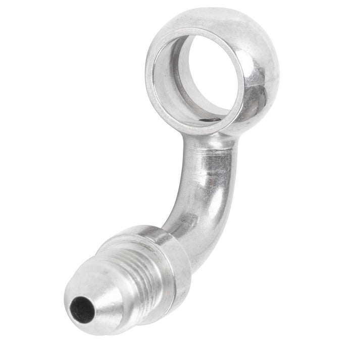 P599-03-04C 90 Degree 7/16 inch Banjo Fitting - Stainless Steel