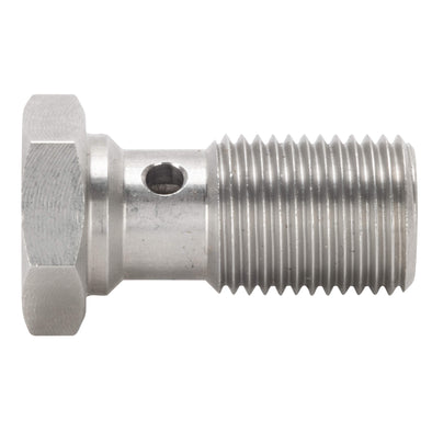 P775-44C 7/16-24 inch Single Banjo Bolt - Stainless Steel