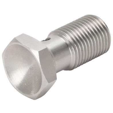 P775-44C 7/16-24 inch Single Banjo Bolt - Stainless Steel