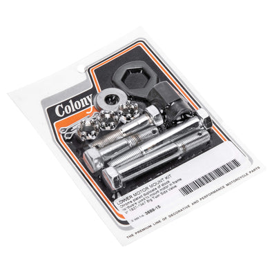 #3688-15 Lower Motor Mount Kit 1937-1947 Harley-Davidson Side Valve Big Twins - Chrome Plated