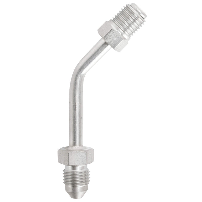 P646-03C 45 Degree Tube Adapter - Stainess Steel