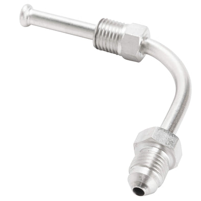 P691-03C Long 90 Degree Tube Adapter - Stainless Steel