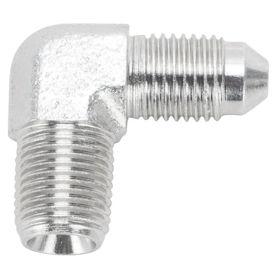 P822-03P3 90 Degree AN3 to 1/8 inch NPT Fitting - Stainless Steel