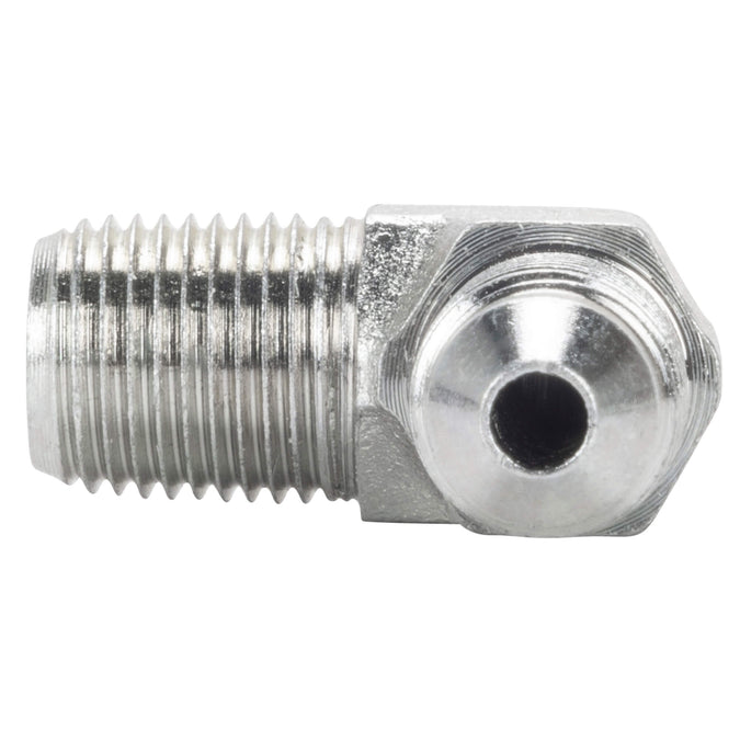 P822-03P3 90 Degree AN3 to 1/8 inch NPT Fitting - Stainless Steel