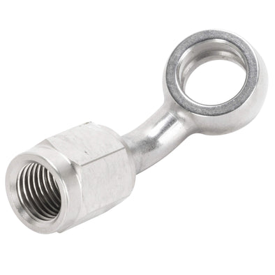 PMCHD-005C 45 Degree AN3 Female Banjo Fitting - Stainless Steel