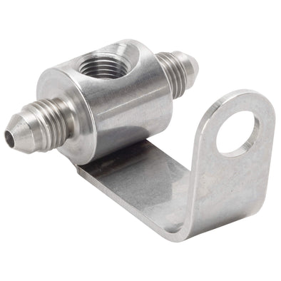 PMCHD-016C 1/8 inch NPT Universal Rear Junction Block with Brake Light Switch Mount - Stainless Steel