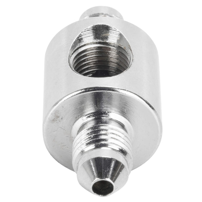 PMCHD-011C 1/8 inch NPT Universal Rear Junction Block with Brake Light Switch Hole - Stainless Steel