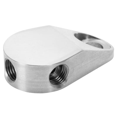 PMCHD-024 - 3/8-24 inch I.F. Universal Front Brake Tee - Stainless Steel