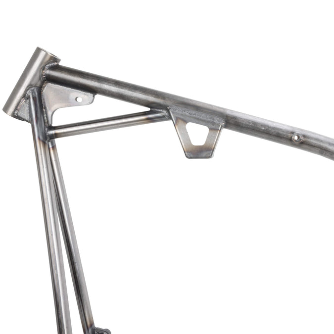 Gasbox Full Rigid Chopper Frame for Harley Ironhead Sportster's  - Disc Brake rear - Sporty Tank Mounts