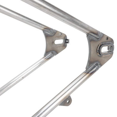 Gasbox Full Rigid Chopper Frame for Harley Ironhead Sportster's  - Disc Brake rear - Sporty Tank Mounts